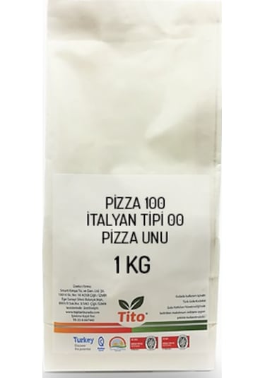 Pizza100 İtalyan Tipi 00 Pizza Unu 1 Kg