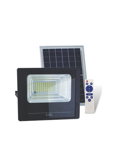 Cata Ct 4648 Kumandalı 120w Solar Led Projektör 6400k Beyaz Işık