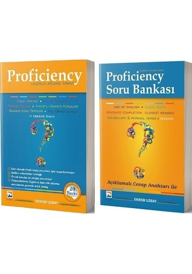 Proficiency Hazırlık Atlama Sınavı Konu Soru Bankası 2 Li