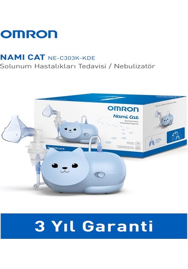 Omron Nami Cat, Çocuklara Uygun Sevimli Nebulizatör Ne-c303k-kde