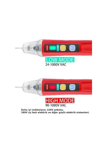 Unıt Ut-12D Temassız Voltaj Dedektör Test  Cihazı