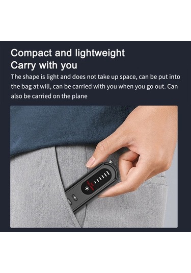 Pazly T01 Dedektörü Gps/wifi Sinyal Dedektörü 6 Seviye Hassasiyetli Kullanıcı İyi Otobüsler İçin