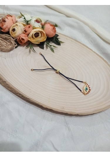 Göz Uçlu Bileklik Beyaz