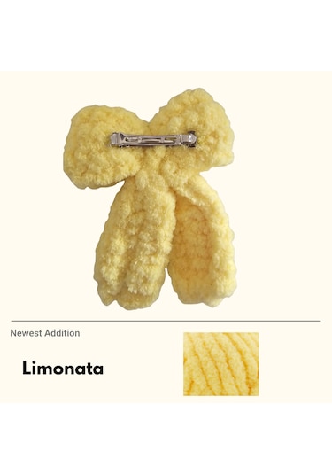 Limonata Puffy Toka Açık Sarı