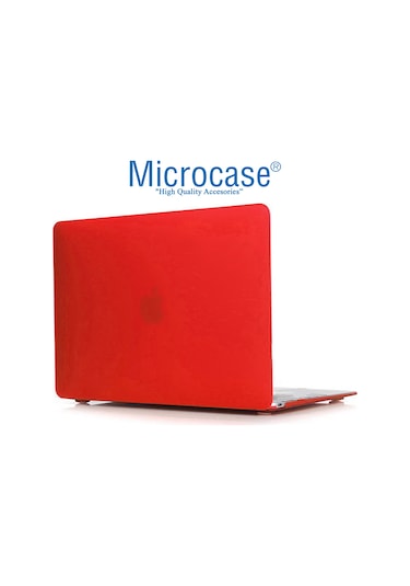 MacBook Pro 13 A1989 Touch Bar Shell Kapak Kılıf - Kırmızı AL3372