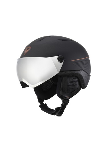 Rossıgnol Rossignol Fit Visor Impacts Photo Unisex Siyah Kask Blk Siyah