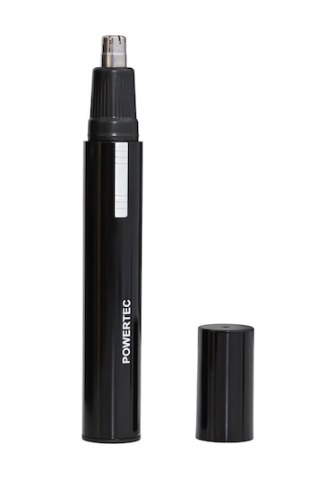 Powertec TR-404 Burun Kulak Kaş 2in1 Tıraş Makinesi Siyah