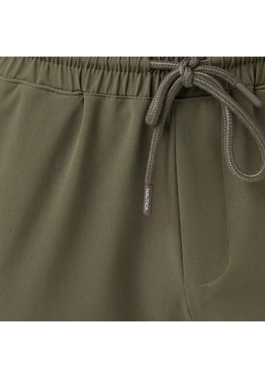 Nautica Erkek Yeşil Classic Fit Eşofman Altı-11591 Yeşil