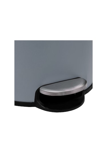 5five Çöp Kovaları Simply Smart Bambou 30 Lt Metal Antrasit