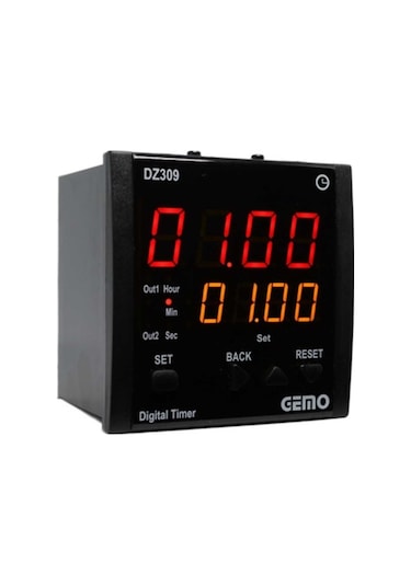 Gemo DZ309-230VAC Çok Fonksiyonlu Zaman Rölesi