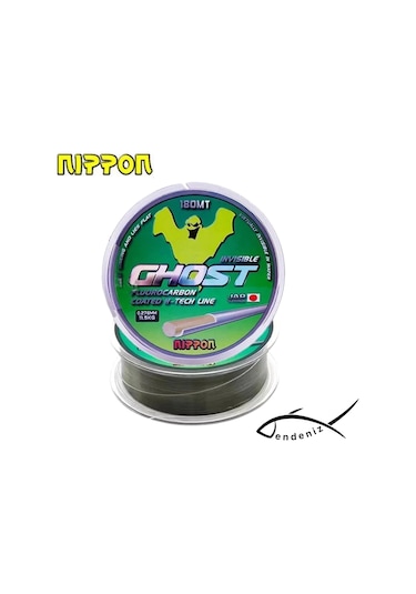 Nippon Ghost 180m Fluorocarbon Misina 0.30 MM