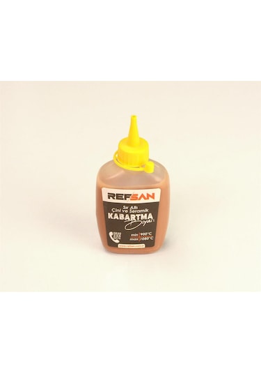 Kabartma Boyası 100 Gr Açık Kahve
