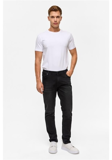 Süvari Siyah Denim Pantolon Pn2016600174-s09 Siyah
