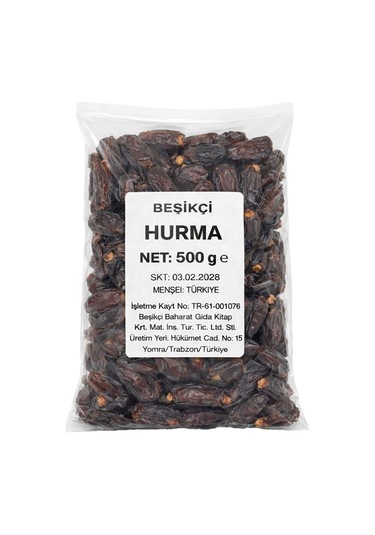 Beşikçi Medine Hurması 500 Gr Mebrum Hurma 500 G