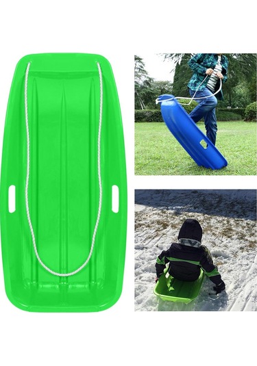 Homyl Kızak Çekme Halatı Kurulu Tekne Dayanıklı Kar Kızağı Yeşil Yeşil