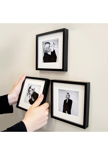 Kişiye Özel Yapışkanlı Sök Tak Paspartulu Pola Çerçeve 1 Adet