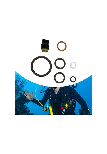 Homyl Tüplü Dalış Tankı Valfı K Valfi Yeniden Oluşturma