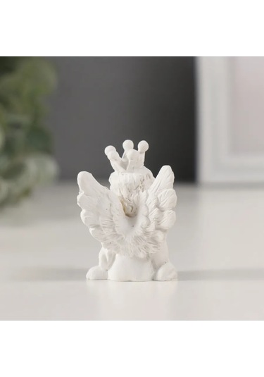 Simalend Taçlı Minik Melek Heykeli 418202569
