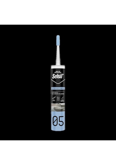 Selsil Mutfak & Banyo Silikonu 280ml Şeffaf