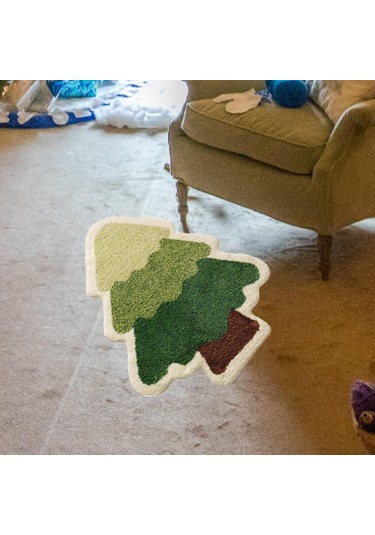 Suntek Yılbaşı Ağacı Halısı Nordic Sağlam Yumuşak Stil-b Stil B