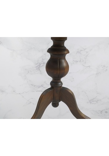 Fiskos Baba Ayak Model Parlak Ihlamur Ağacı Ayak Parlak Ceviz Mer