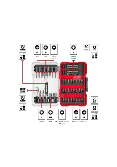 Einhell M-CASE 42 Parça Uç Seti - 49118953