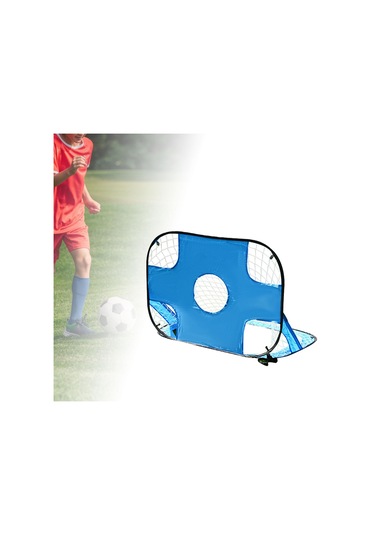 Homyl Çocuklar Futbol Kalesi Kale Çerçevesi Kolay Katlanır Açık Mavi