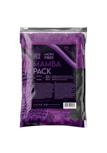 Smartbee Mambapack Hybrid Twisted Mikrofiber Oto Yıkama Paketi