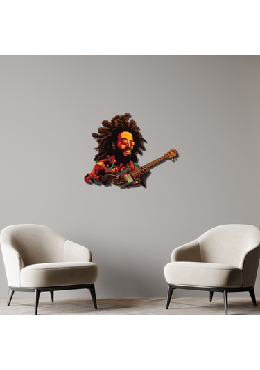 Bob Marley Metal Tablo