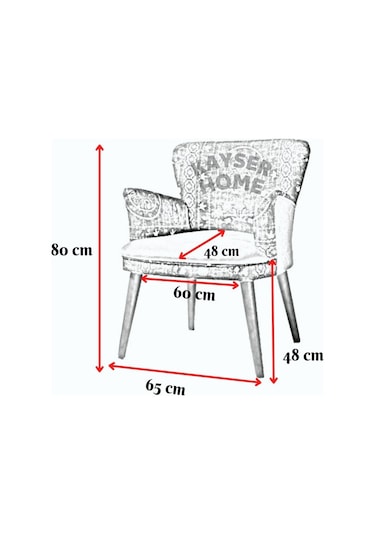 Kayser Home Çay Seti Koltuk Takımı - Oturma Grubu - Balkon - Ofis - Bahçe Mobilyası - Nubuk Kumaş - Benchli Fuşya - Zebra Karışık