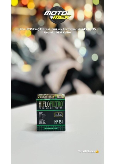 Yamaha Tmax 530 Hiflo Hf951 Yağ Filtresi