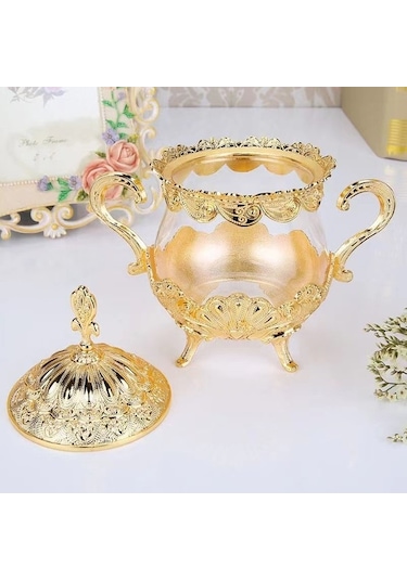 Westworld Fildişi Porselen Şekerlik Seramik Süt Kabı Gıda Saklama Kapları Mutfak Aletleri Kahve Ve Çay Ak