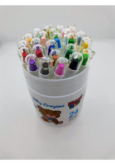 Kraf Kids KK505 Sılky Crayon Pastel Boya 24'lü