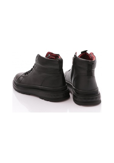 Dgn 18473 Erkek Bağcili Casual Bot Siyah Benfica Siyah