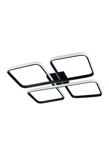 Specula Siyah Renk Beyaz Ledli - Mutfak - Salon Led Avize Siyah