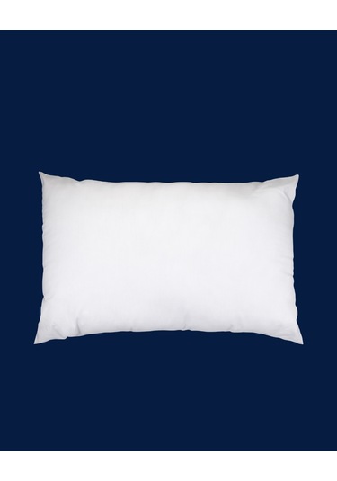 Microfiber Kumaş Boncuk Silikonlu 850gr Beyaz Yastık 50x70 Beyaz