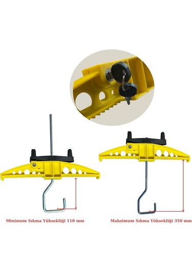Araç Üstü Merdiven Taşıma Kelepçesi