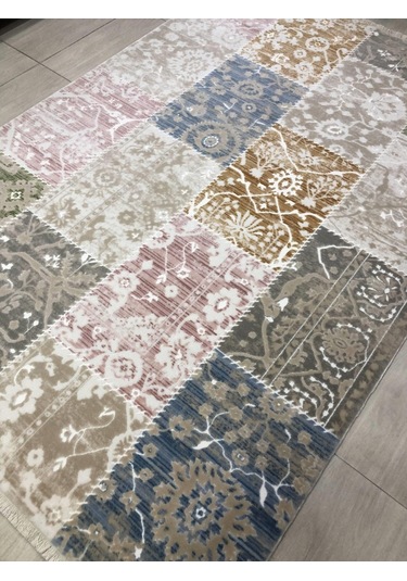 Kaşmir Halı Armina 160X235 Ae 0359 Patchwork Pudra Vizon 4 M2 Hal