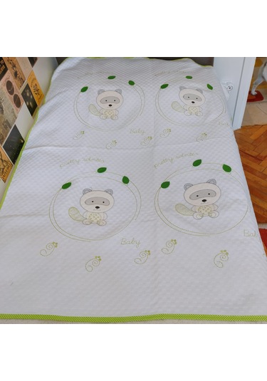 Pamuk Koala Desenli Bebek Pike & Yastık Başı 120 x 140 CM 