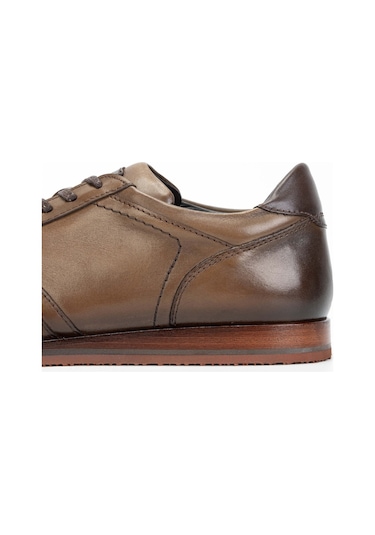 Tamer Tanca Erkek Hakiki Deri Kahverengi Casual Ayakkabı 987 080 Erk Ayk Sk23/24 Cevız Kahverengi