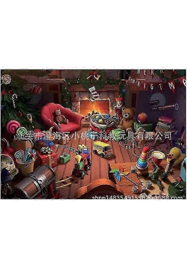 2025 Noel Kör Kutusu Geri Sayım Takvimi Bulmaca Noel Advent Takvimi Hediyesi Noel Hediyesi