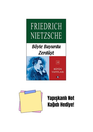 Böyle Buyurdu Zerdüşt + Yapışkanlı Not Kağıdı
