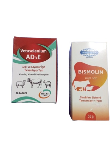 Büyükbaş Ve Küçükbaş Hayvanlarınız İçin Vetaselenium Ad3e 50 Tabl