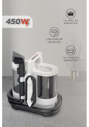 Torima V22B Koltuk Ve Halı Yıkama Makinesi CB-902A Çok Fonksiyonlu Buharlı Temizleyici