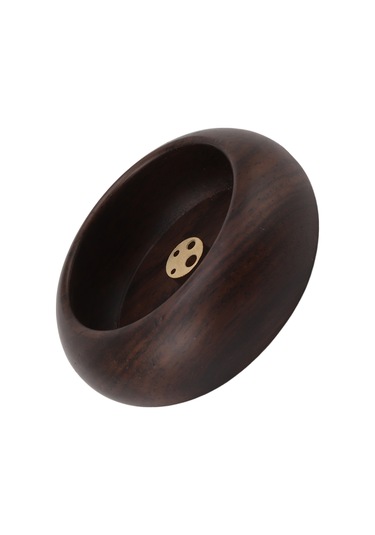 Shineyee Küçük Tahta Külhan: Saf Bakır Çoklu İbrik, Minyatür Boy, Ofis/ev İçin Aromatik Koku Dağıtıcı, Dekoratif Tasarım