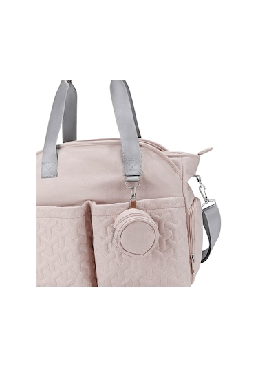 Suntek Bez Değiştirme Çantası Çanta Anne Açık-pembe Açık Pembe