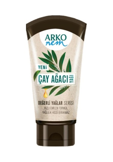 Arko Nem Değerli Yağlar Çay Ağacı Yağı Bakım Kremi 60 ML
