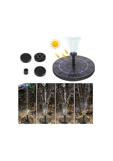 Pazly Güneş Enerjili Kuş Su Tankı, Bahçe Havuzu Pompa, Teras Su Sistemi