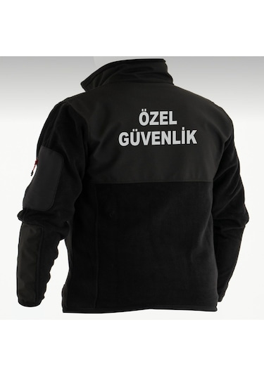 MARMARA İGM SİYAH RENK ÖZEL GÜVENLİK POLAR