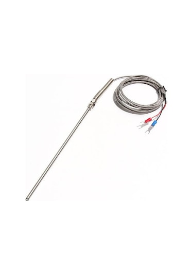 Pıd Sıcaklık Kontrol Cihazı Termostatı 5mm Dia İçin Termokupl Probu Tip K. Prob 50mm-500mm 1m Kablo Uzunluğu 1m Probe 5x150mm Dxl